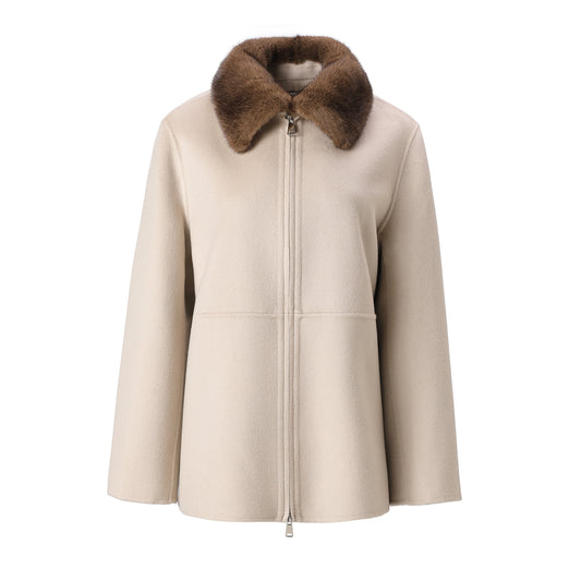 The Marquise Cashmere Wool Coat