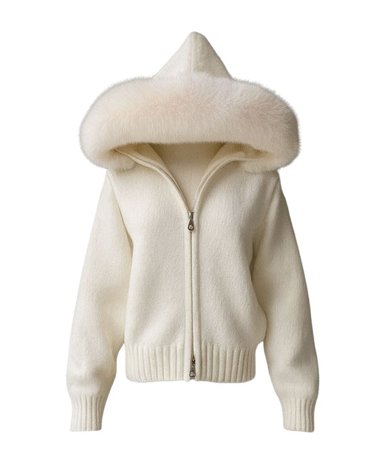 THE CLOUD KNIT COAT