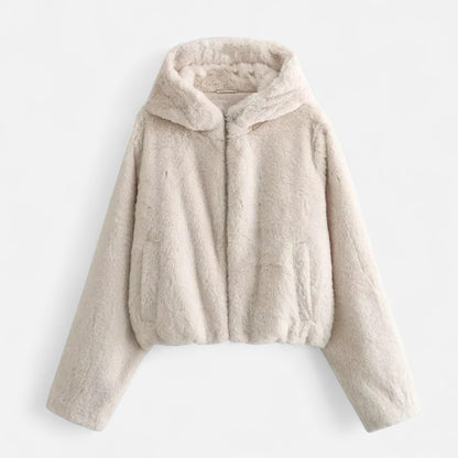 Icon London | Women’s Hooded Faux Fur Coat