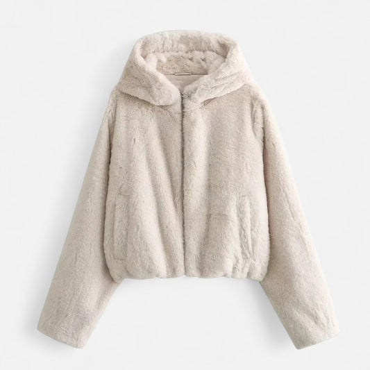 Icon London | Women’s Hooded Faux Fur Coat