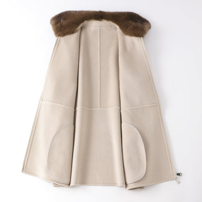 The Marquise Cashmere Wool Coat