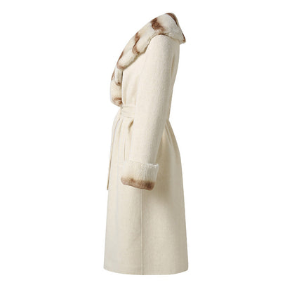 Serelis Cream Wool Coat