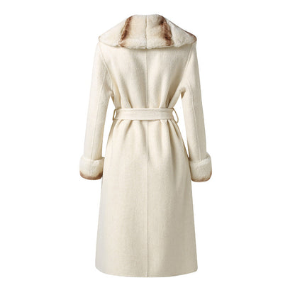 Serelis Cream Wool Coat