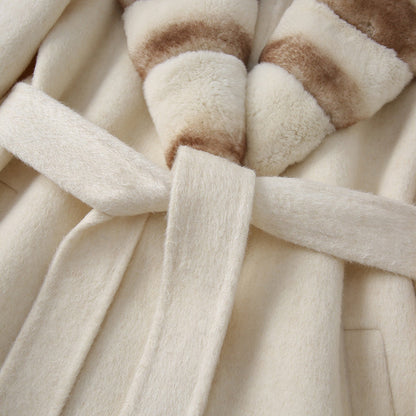 Serelis Cream Wool Coat