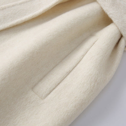 Serelis Cream Wool Coat