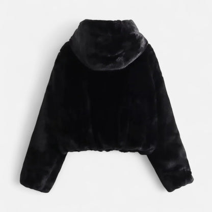 Icon London | Women’s Hooded Faux Fur Coat