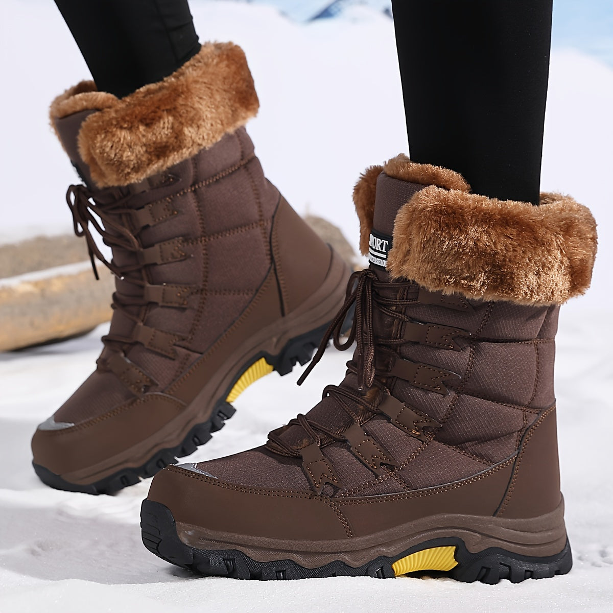 Women's winter ankle boots | Warmly lined with non slip sole