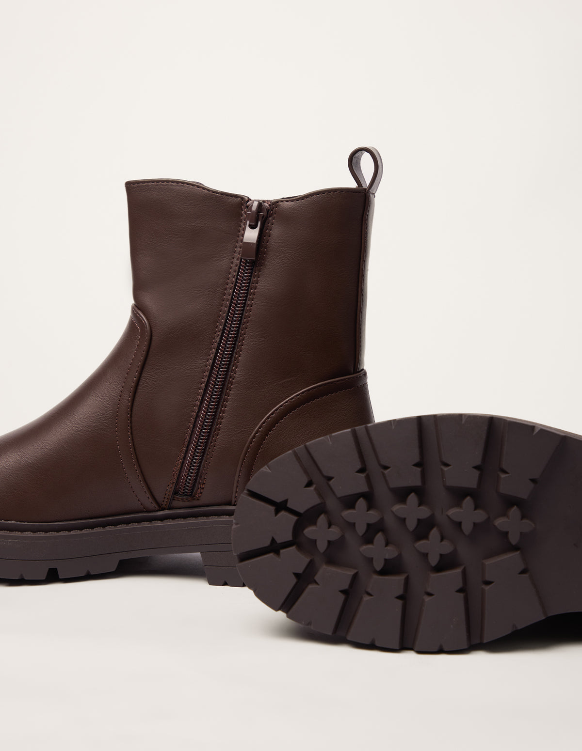 Elasticated Side Ankle Boots