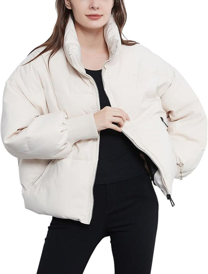 ICON Silk Cotton Puffer Jacket
