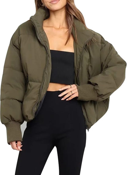 ICON Silk Cotton Puffer Jacket