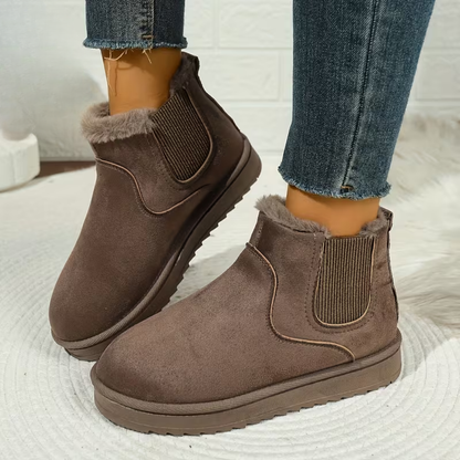 Lined women's boots