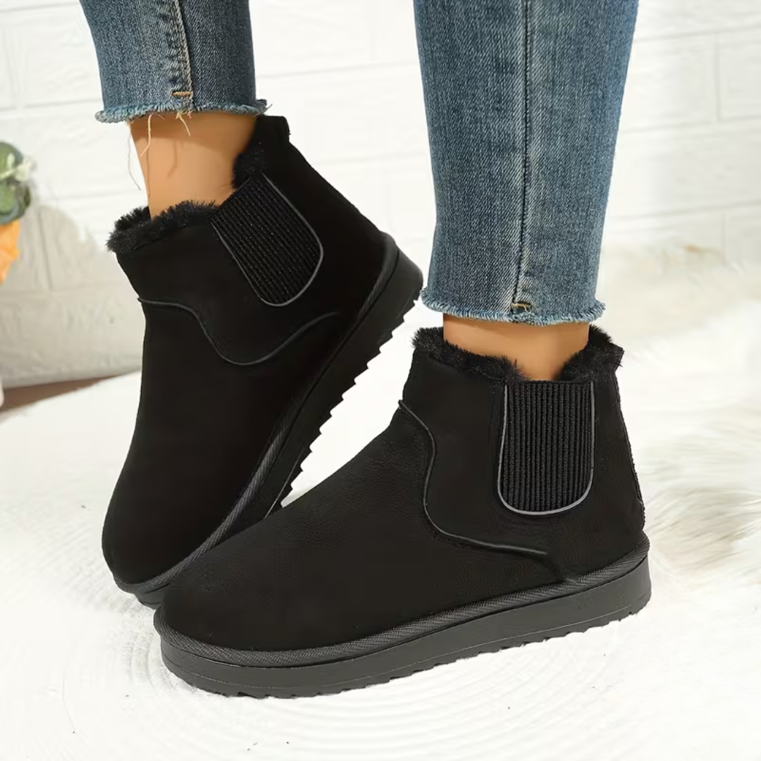 Lined women's boots