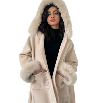 Warm Cream Knit Cuffs