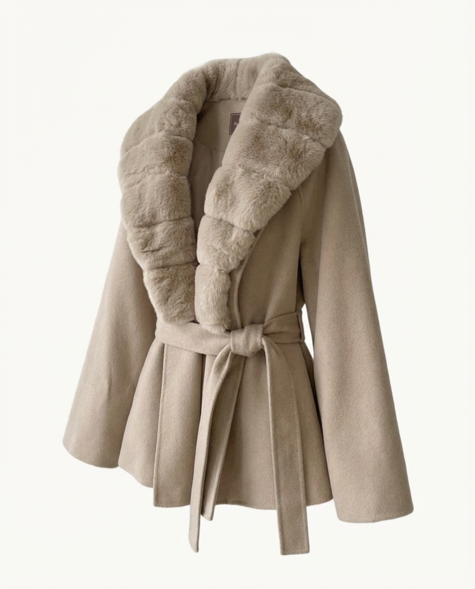 Marin Plush Collar Jacket